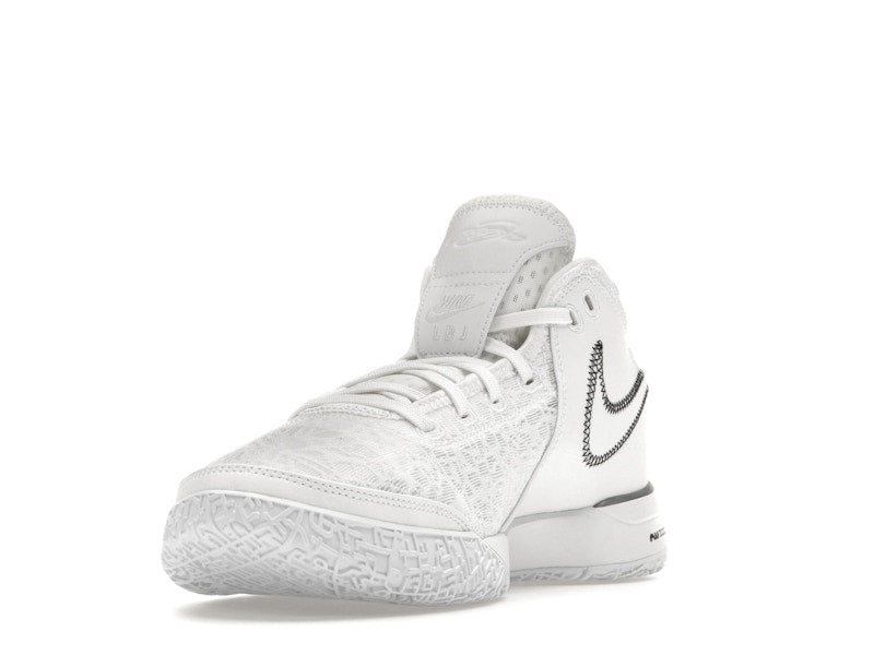 Nike Zoom LeBron NXXT Gen White Metallic Silver