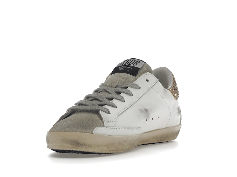 Golden Goose Super-Star White Red Glitter (Women's)
