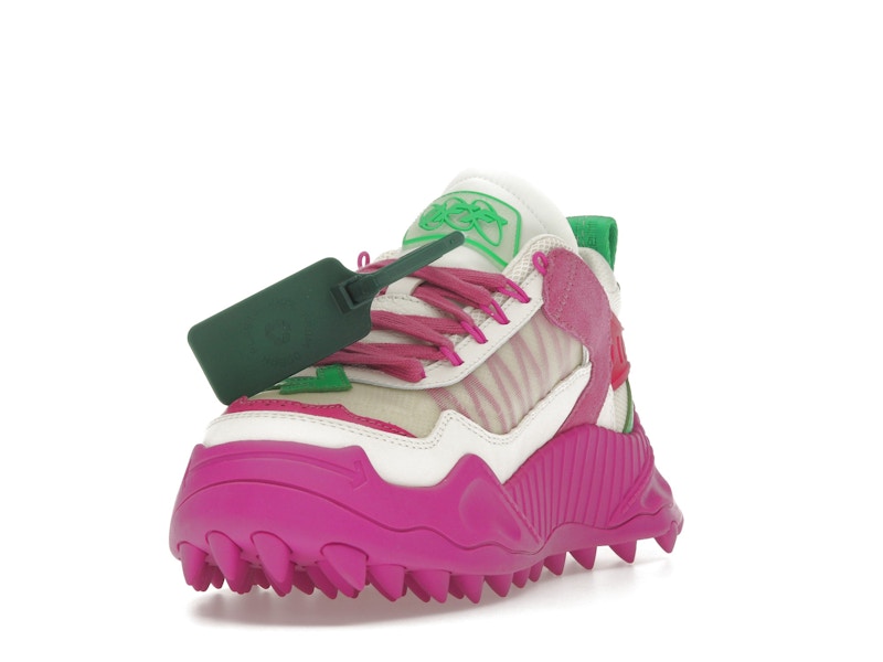 OFF-WHITE Odsy-1000 White Fuchsia Green (Women's)