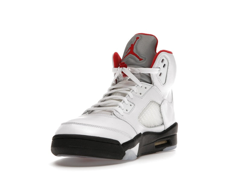 Jordan 5 Retro Fire Red Silver Tongue (2020)