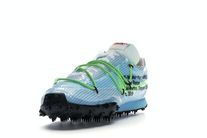 Nike Waffle Racer Off-White Vivid Sky (Women's)