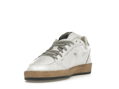Golden Goose Ball Star White Silver Glitter (Women's)