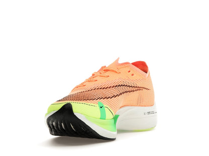 Nike ZoomX Vaporfly Next% 2 Peach Cream Green Shock (Women's)
