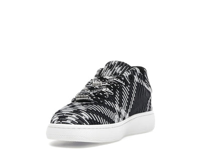 Burberry Check Knit Box Sneaker Black White (Women's)