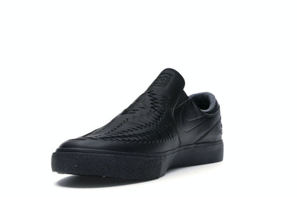Nike SB Zoom Stefan Janoski Slip RM Crafted Woven Black