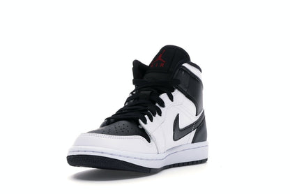 Jordan 1 Mid Reverse Black Toe (Women's)