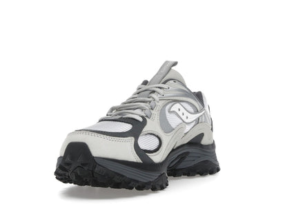 Saucony Grid Aura X Grey Pack White