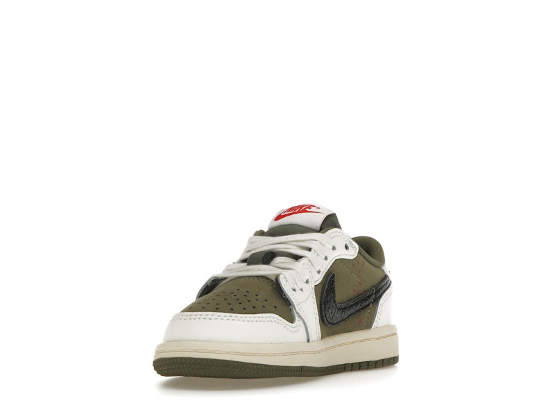 Jordan 1 Retro Low OG SP Travis Scott Medium Olive (PS)