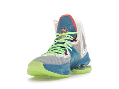Nike LeBron 19 Dutch Blue Lime Glow (GS)