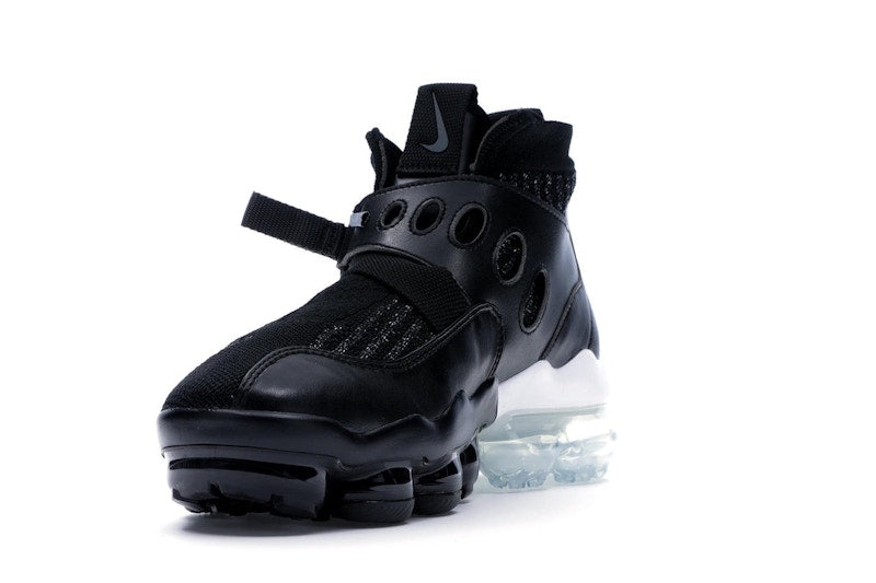 Nike Air VaporMax Premier Flyknit Black Metallic Silver White