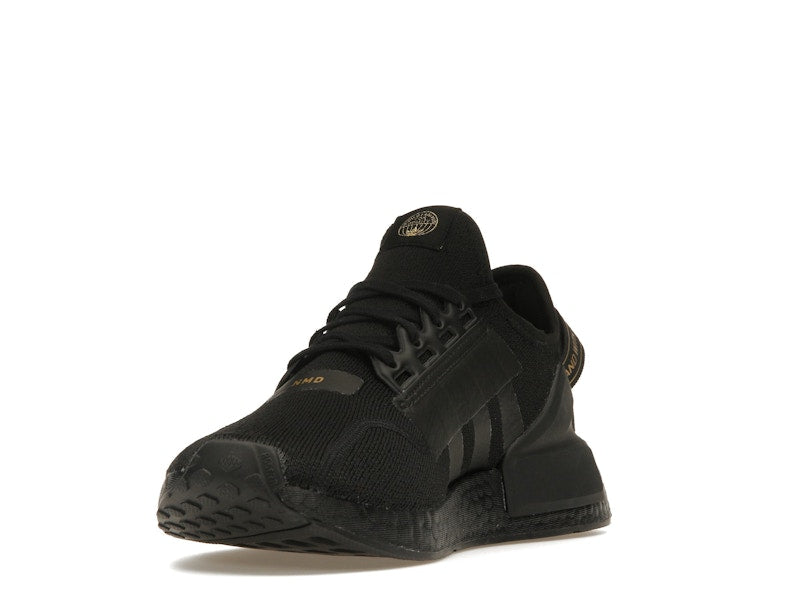 adidas NMD R1 V2 Black Gold Metallic