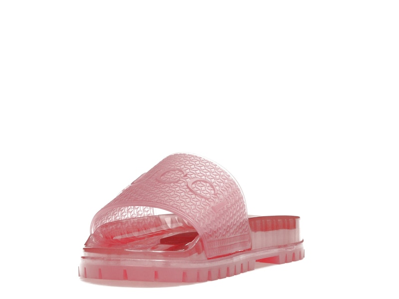 adidas x Gucci Adilette Slide Transparent Pink (Women's)