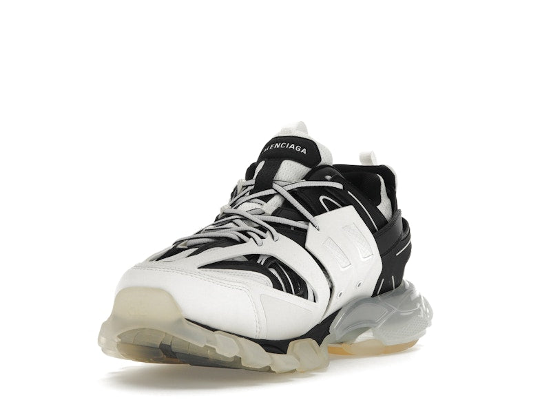 Balenciaga Track Clear Sole White Black