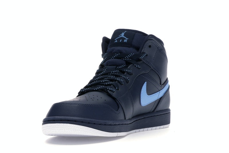 Jordan 1 Retro Mid Obsidian University Blue