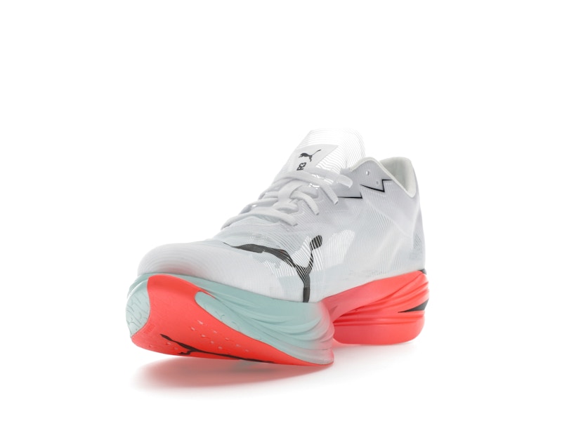 Puma Fast-R Nitro Elite 3 White Glowing Red Mint