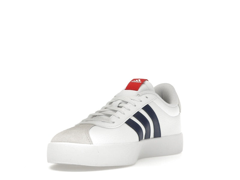 adidas Vl Court 3.0 Cloud White Dark Blue Better Scarlet
