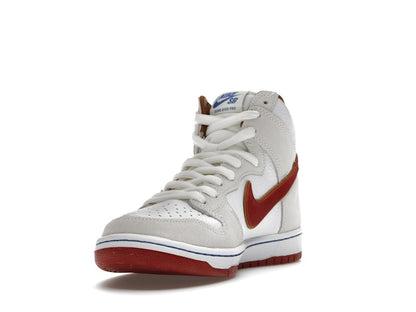 Nike SB Dunk High Sail Bright Crimson