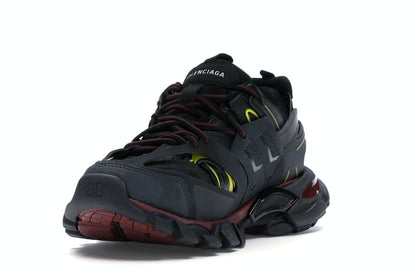 Balenciaga Track Trainers Black Bordeaux