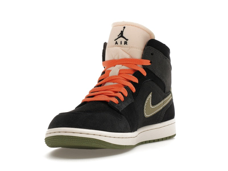 Jordan 1 Mid SE Craft Anthracite Light Olive