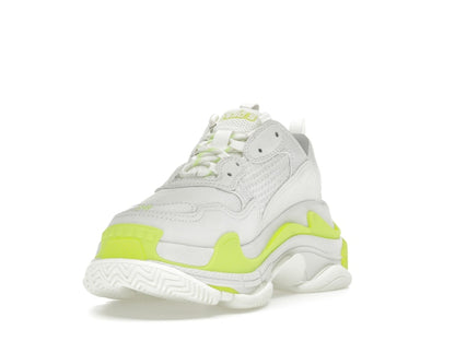 Balenciaga Triple S White Fluo Yellow (Women's)