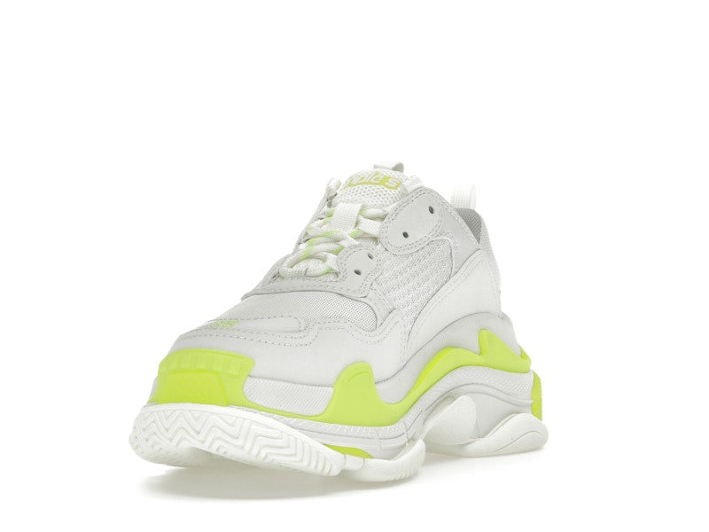 Balenciaga Triple S White Fluo Yellow (Women's)