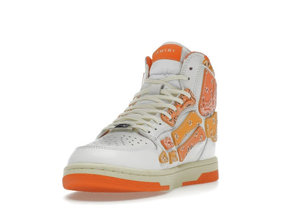 AMIRI Skel Top Hi Bandana White Orange