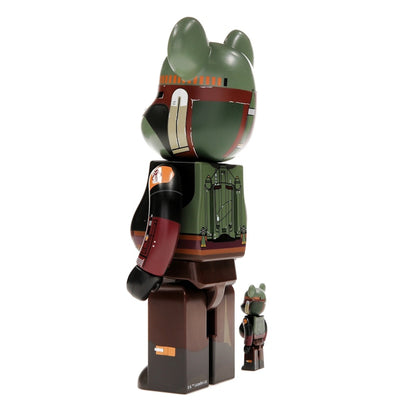 Bearbrick x Star Wars Boba Fett (Recovered Armor) 100% & 400% Set
