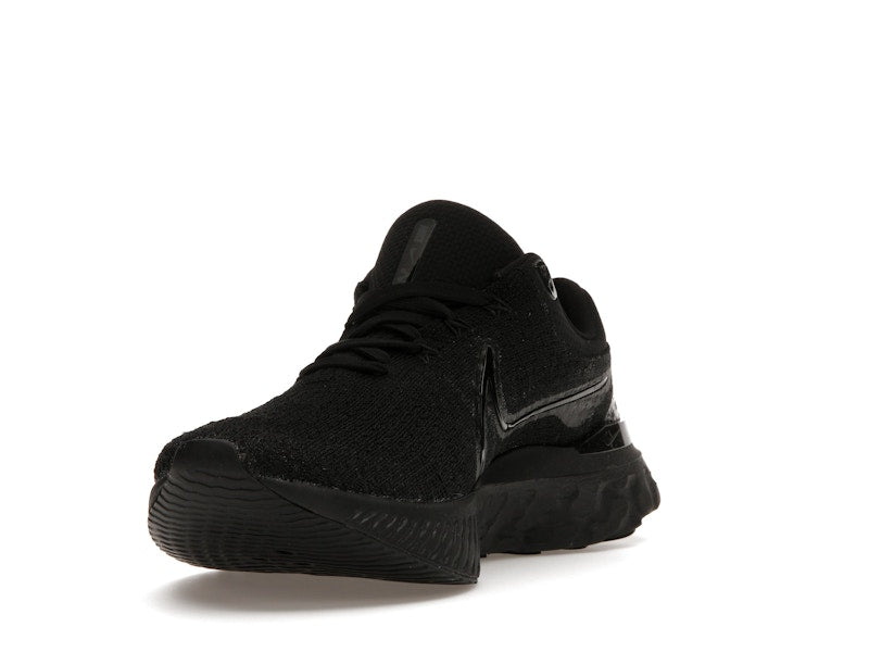 Nike React Infinity Run Flyknit 3 Triple Black