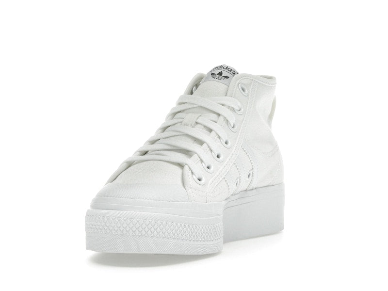 adidas Nizza Platform Mid Cloud White (Women's)
