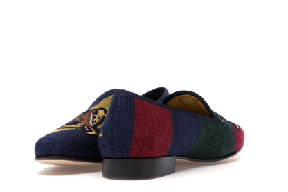 Ralph Lauren Formal Slipper Palace Engineered Equestrian Print