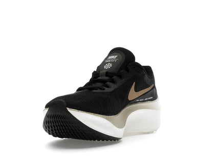 Nike Zoom Fly 5 Black Metallic Gold Grain