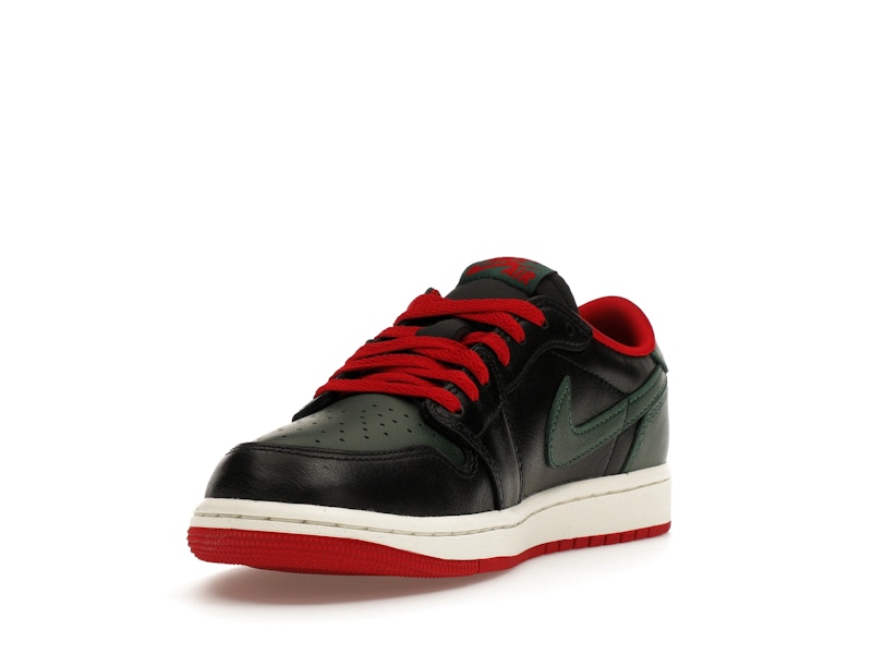 Jordan 1 Retro Low OG Gorge Green Varsity Red (Women's)