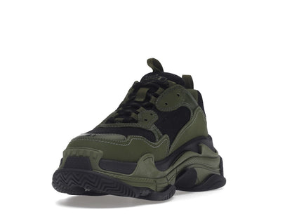 Balenciaga Triple S Dark Green Black