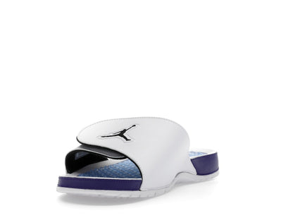 Jordan Hydro 5 Retro Slide White New Emerald Grape Ice Black