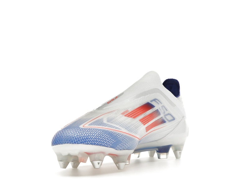 adidas F50 Elite Laceless SG Cloud White Solar Red Lucid Blue