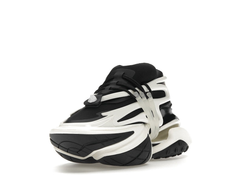 Balmain Unicorn Low-Top Black White