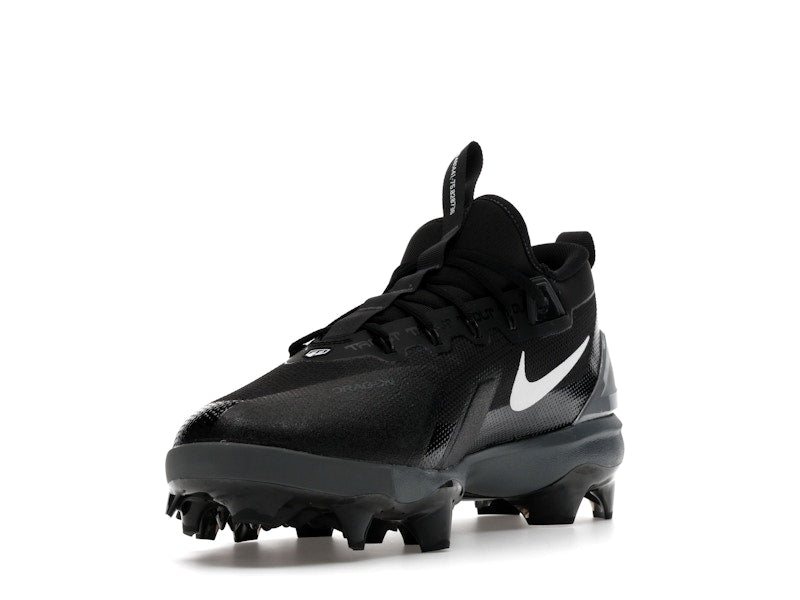 Nike Force Trout 9 Elite MCS Black White Anthracite Metallic Silver
