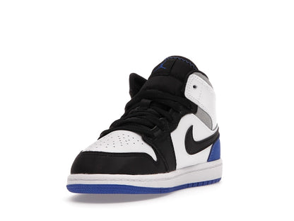 Jordan 1 Mid SE White Black Royal (PS)