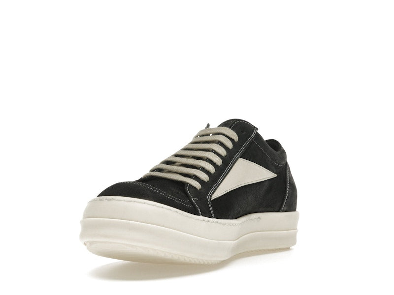 Rick Owens Luxor Vintage Sneaks Black Milk