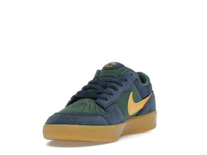 Nike SB Force 58 Midnight Navy Fir Gum Light Brown University Gold