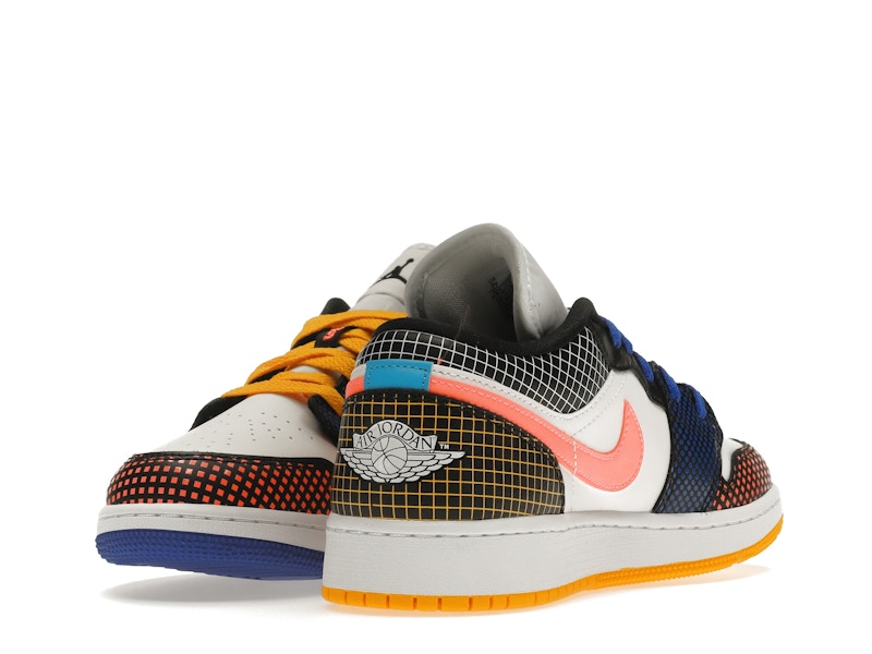 Jordan 1 Low MMD Multi-Color Grid (GS)