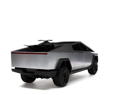 Hot Wheels x Tesla Cybertruck 1:10 Scale RC Car (2021 Version w/ Cyberquad)