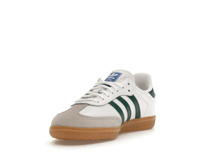 adidas Samba OG White Collegiate Green Gum (Kids)