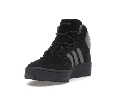 adidas Hoops 4.0 Mid Black Grey Four