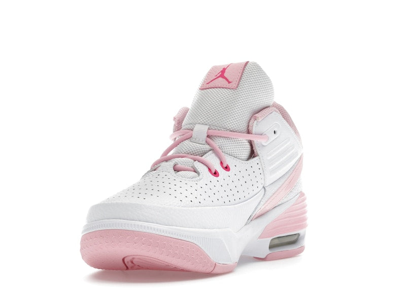 Jordan Max Aura 5 White Fierce Pink Medium Soft Pink (GS)