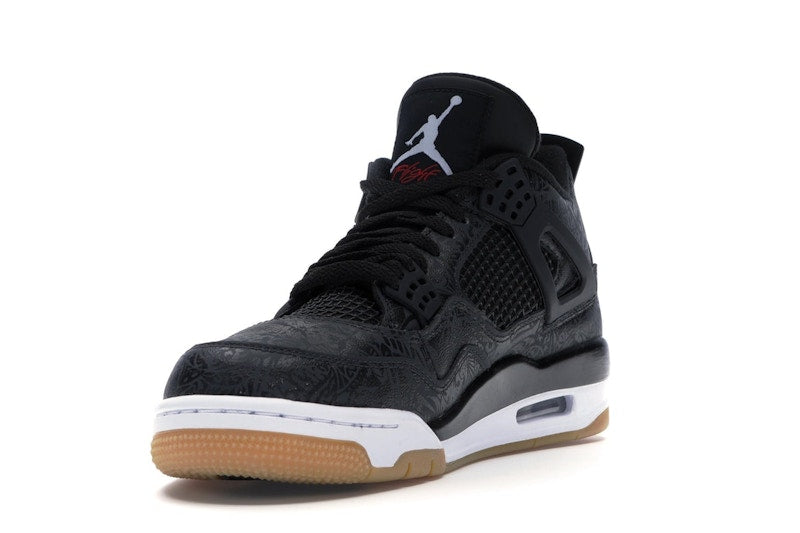 Jordan 4 Retro Laser Black Gum