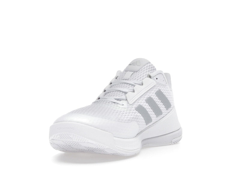 adidas Novaflight 2 Indoor Cloud White Silver Metallic (Women's)