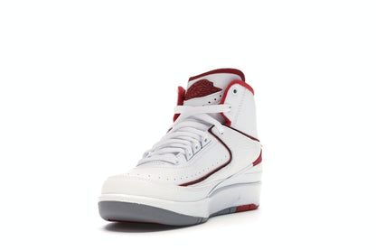 Jordan 2 Retro White Red (2014) (GS)