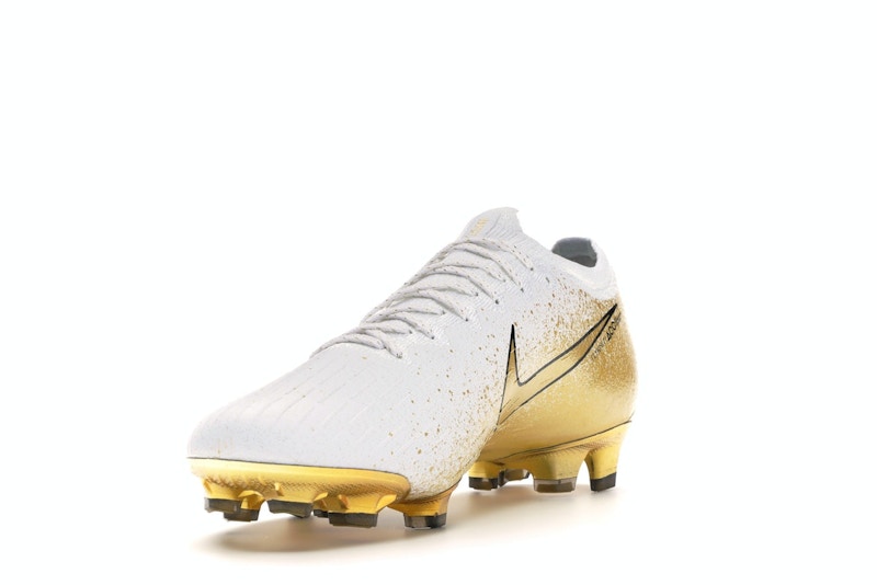 Nike Vapor 12 Elite SE FG White Metallic Gold