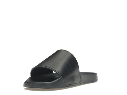 Burberry Embossed Logo Slides Dark Blue